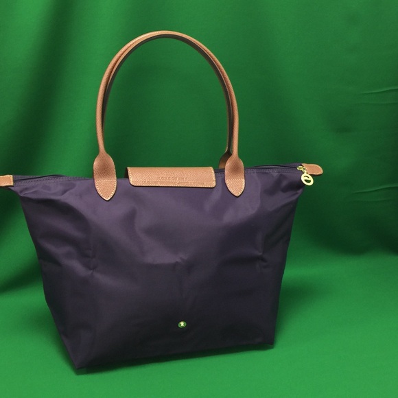 Women's  Le Pliage Original Tote Bag size large Navy - Picture 4 of 5